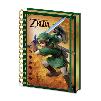 Jounral-Zelda-Couverture 3D Link