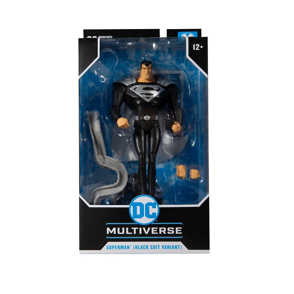 DC Multiverse 7" Figure-Superman (Black Suit Variant)