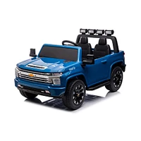 Voltz Toys 12V Chevrolet Silverado, Bleu