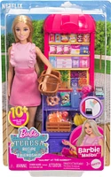 Barbie and Teresa Recipe for Friendship Malibu at the Market Doll & Playset with 11 Accessories