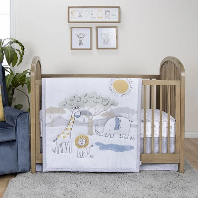 Trend Lab Tanzania 4 Piece Crib Bedding Set