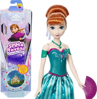 Disney Frozen Spin & Reveal Anna Fashion Doll