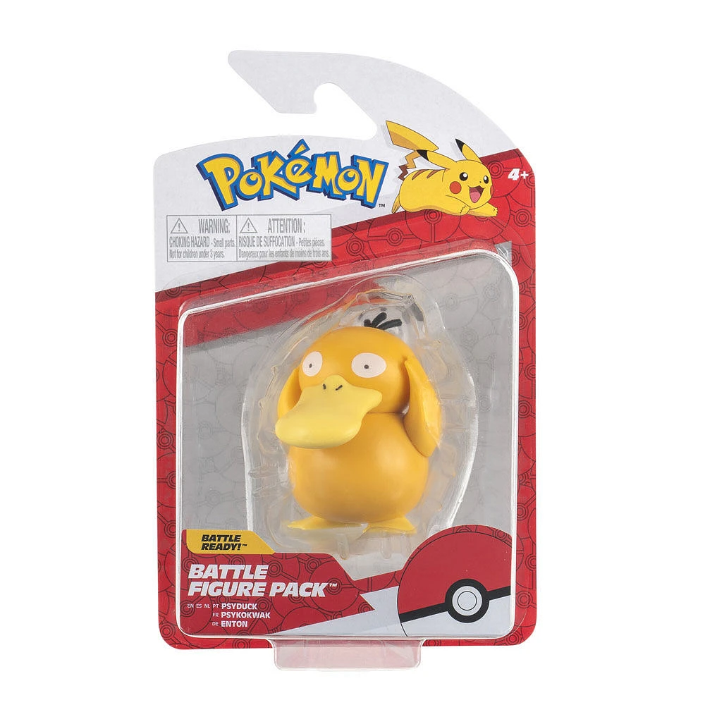 Paquet de figurine de combat Pokémon - Psykokwak (Psyduck)