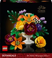 LEGO Botanicals Flower Arrangement for Adults, 18+ - DIY Faux Bouquet Set - Home Decor - 10345