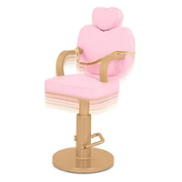 Our Generation Sweet Styles Salon Chair Hair Styling Accessory Set for 18-inch Dolls