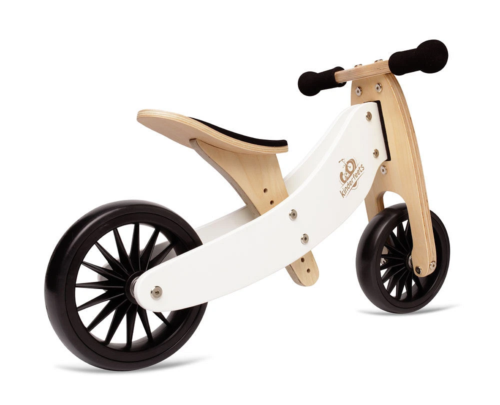 Kinderfeets Tiny Tot PLUS Balance Bike White