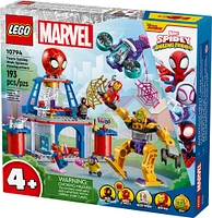 LEGO 4+ Team Spidey Web Spinner Headquarters Super Hero Toy Set 10794