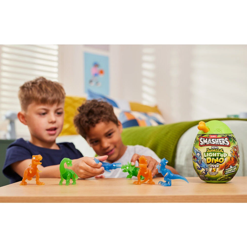 Smashers Nano Jurassic Light up Dino by ZURU
