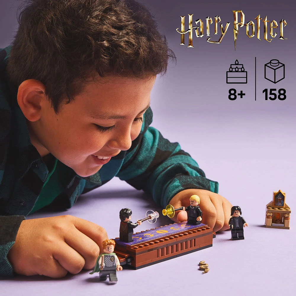 LEGO Harry Potter Le château de Poudlard : le club de duel, Jouet de sorcier pour enfants, Ensemble d'aventures magiques 76441