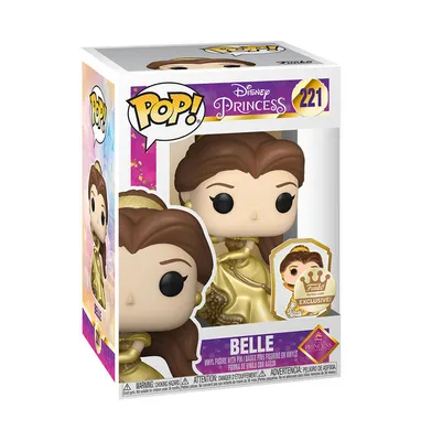 POP! and Pin: Belle (Gold) with Pin - Ultimate Princes Collection - R Exclusive