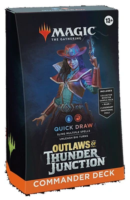 Magic the Gathering "Outlaws of Thunder Junction" Commander Deck - English Edition - 1 per order, style may vary (Each sold separately, selected at Random)