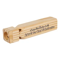 L'Appel du Chef de Train Grafix - Sifflet de Train en Bois Classique !
