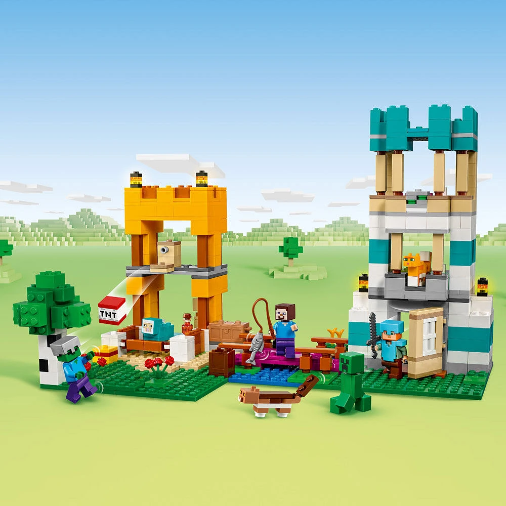 LEGO Minecraft La boîte de fabrication 4.0; construction de la fabrique du jeu vidéo 21249