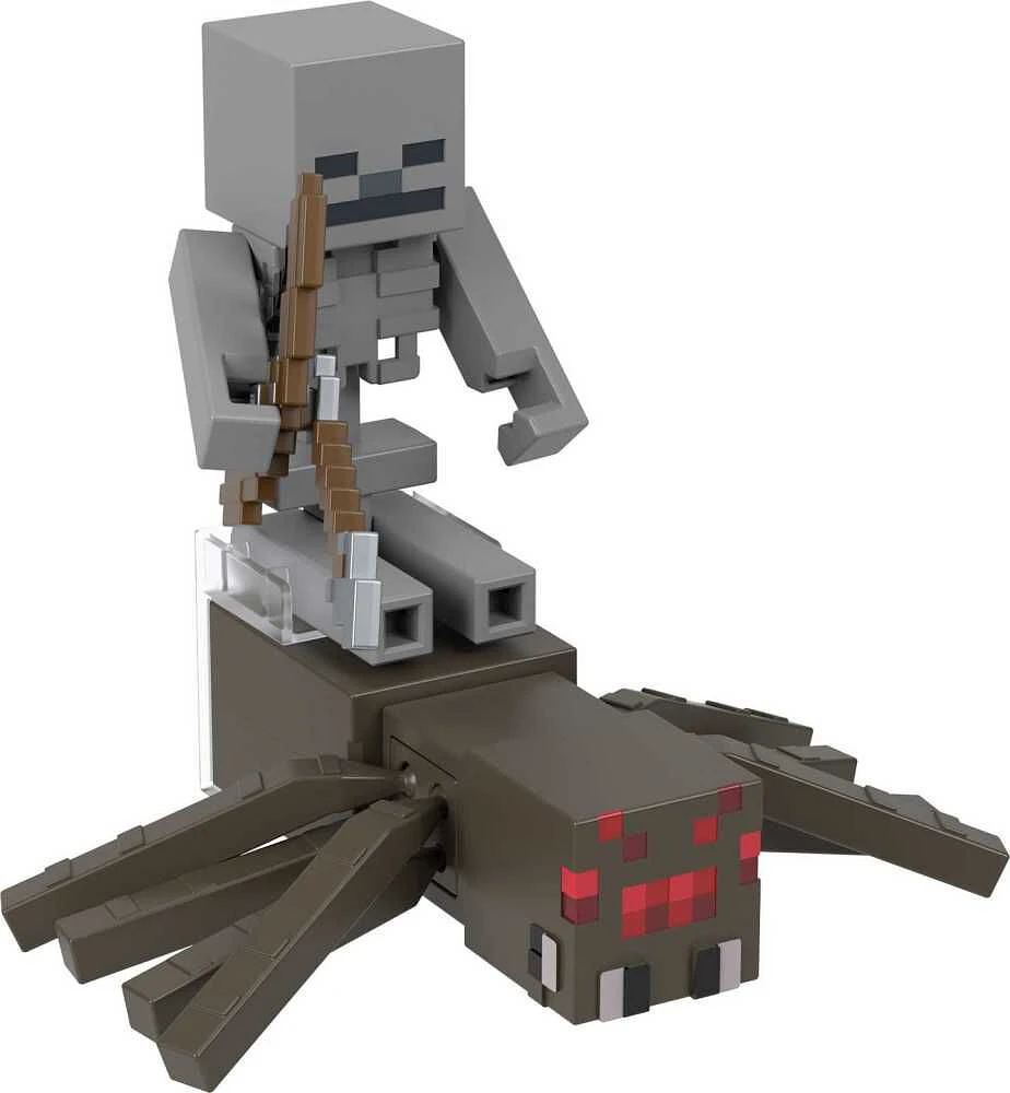 Minecraft - Coffret de 2 figurines articulées de 7,62 cm (3,25 po)