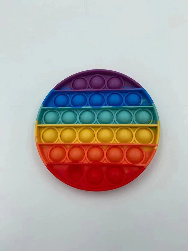 Push Pop Fidget - Cercle arc-en-ciel