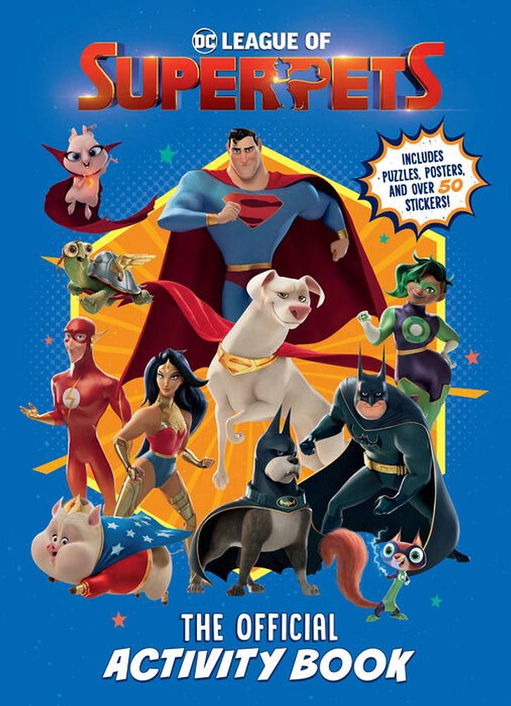 DC League of Super-Pets: The Official Activity Book (DC League of Super-Pets Movie) - Édition anglaise