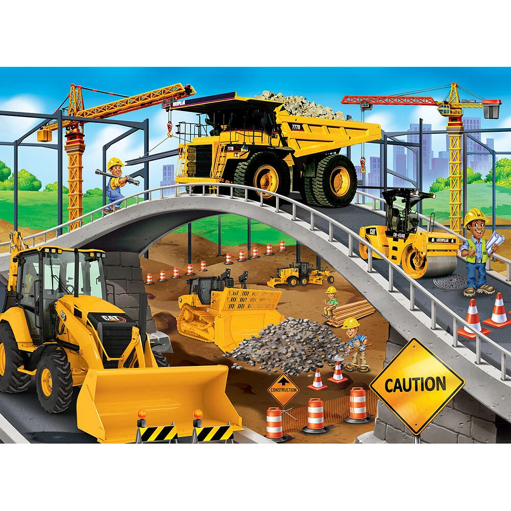 Masterpieces Puzzle Company CAT - Under the Bridge 60 Piece Kids Puzzle - English Edition