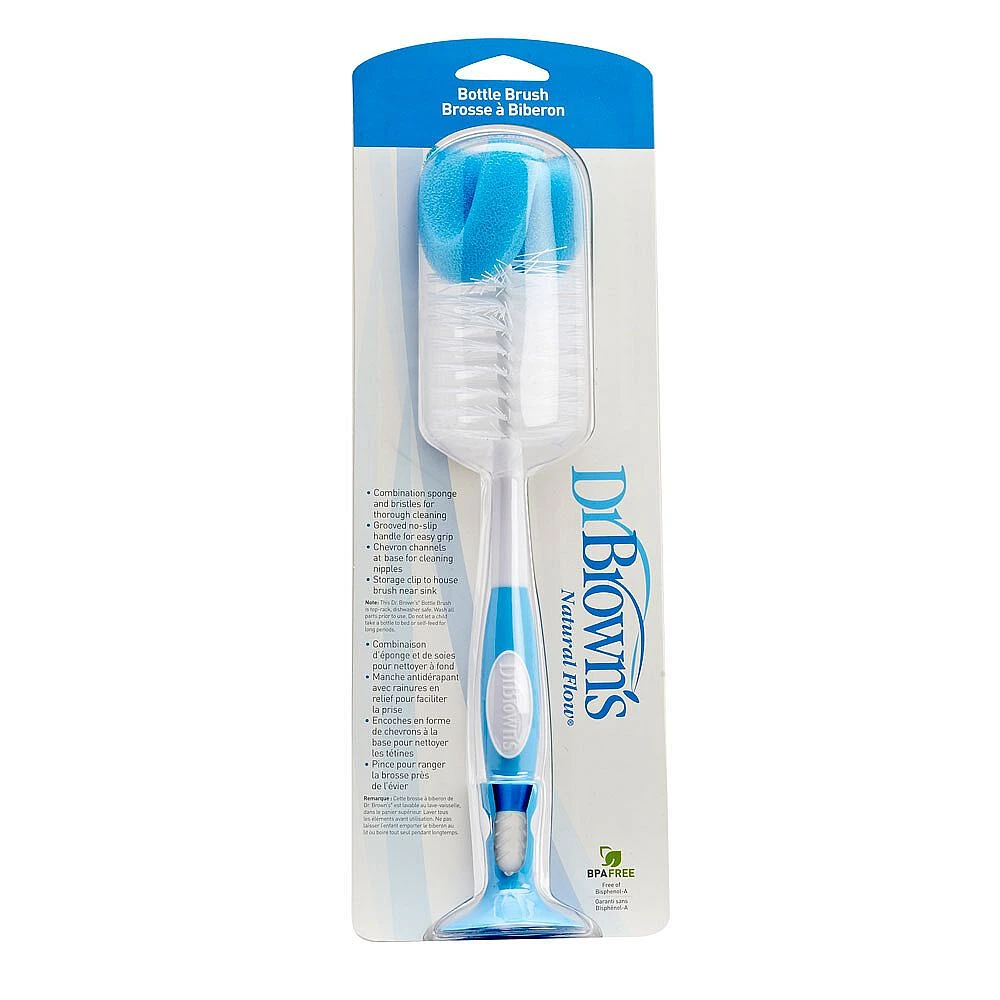 Brosse à Biberon - bleu.