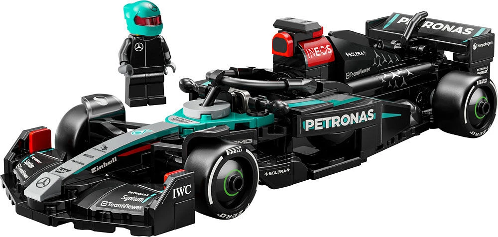 LEGO Speed Champions Voiture de course Mercedes-AMG F1 W15, Ensemble de jouet de véhicule et pilote 77244