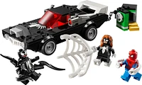 LEGO Marvel Spider-Man contre la puissante voiture de Venom, Jouet à construire, Ensemble de véhicule et figurines 76309