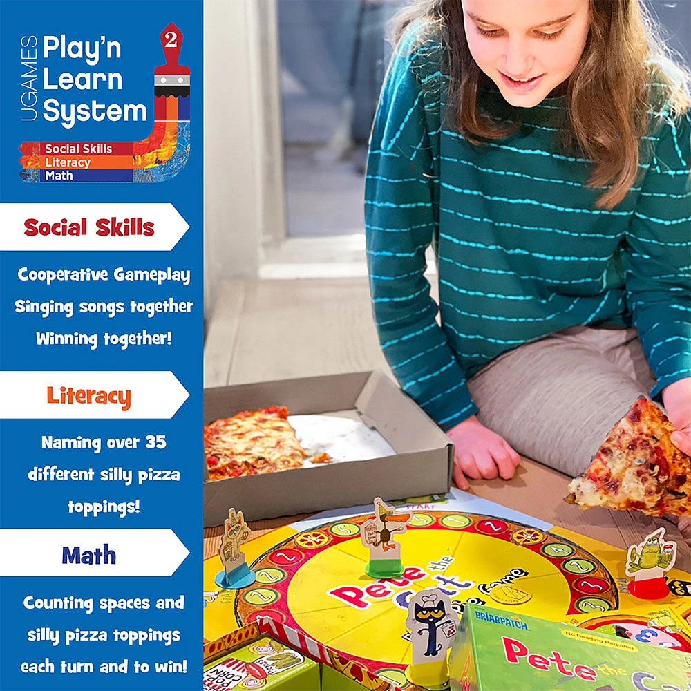 Pete The Cat Pizza Pie Game - Édition anglaise