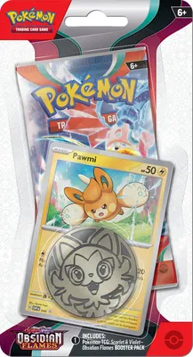 Pokémon Scarlet and Violet "Obsidian Flames" Checklane Blister - English Edition