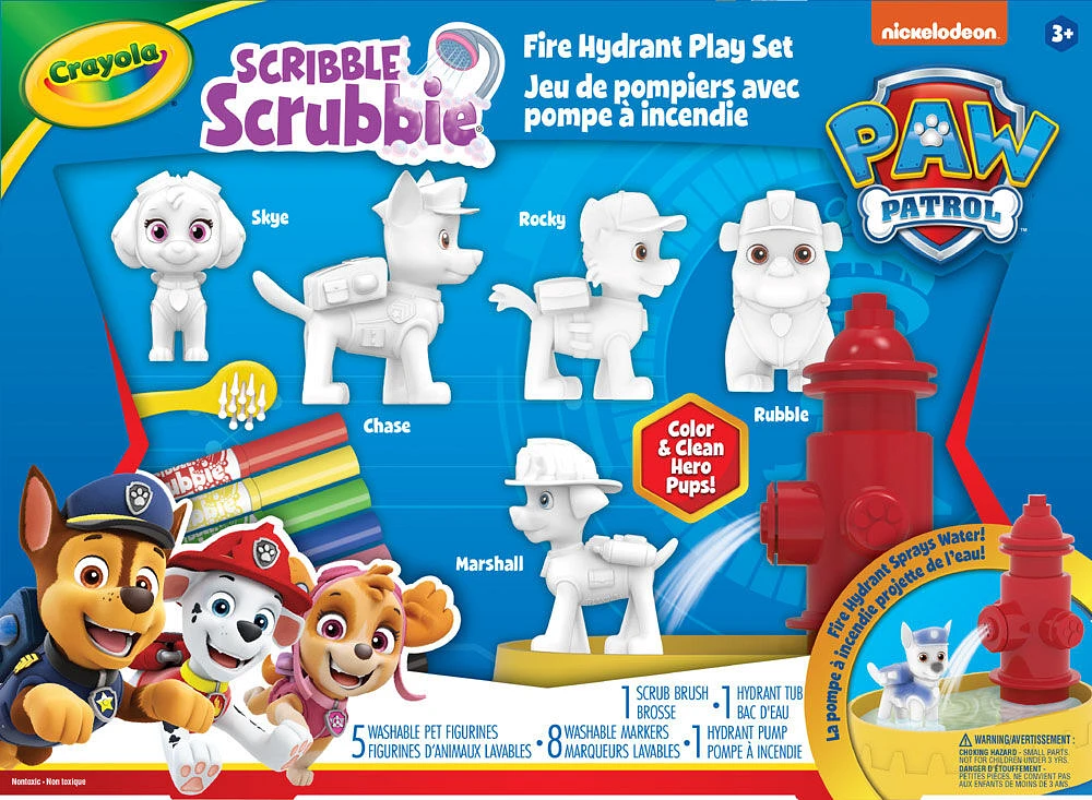 Crayola Scribble Scrubbie Pets Paw Patrol Set