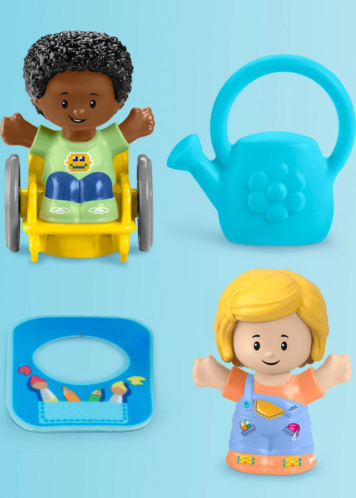 Fisher-Price Little People Play for All School Toddler Playset with Figures & Accessories 