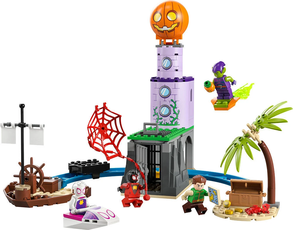 LEGO Marvel Team Spidey at Green Goblin's Lighthouse 10790 (149 Pieces)