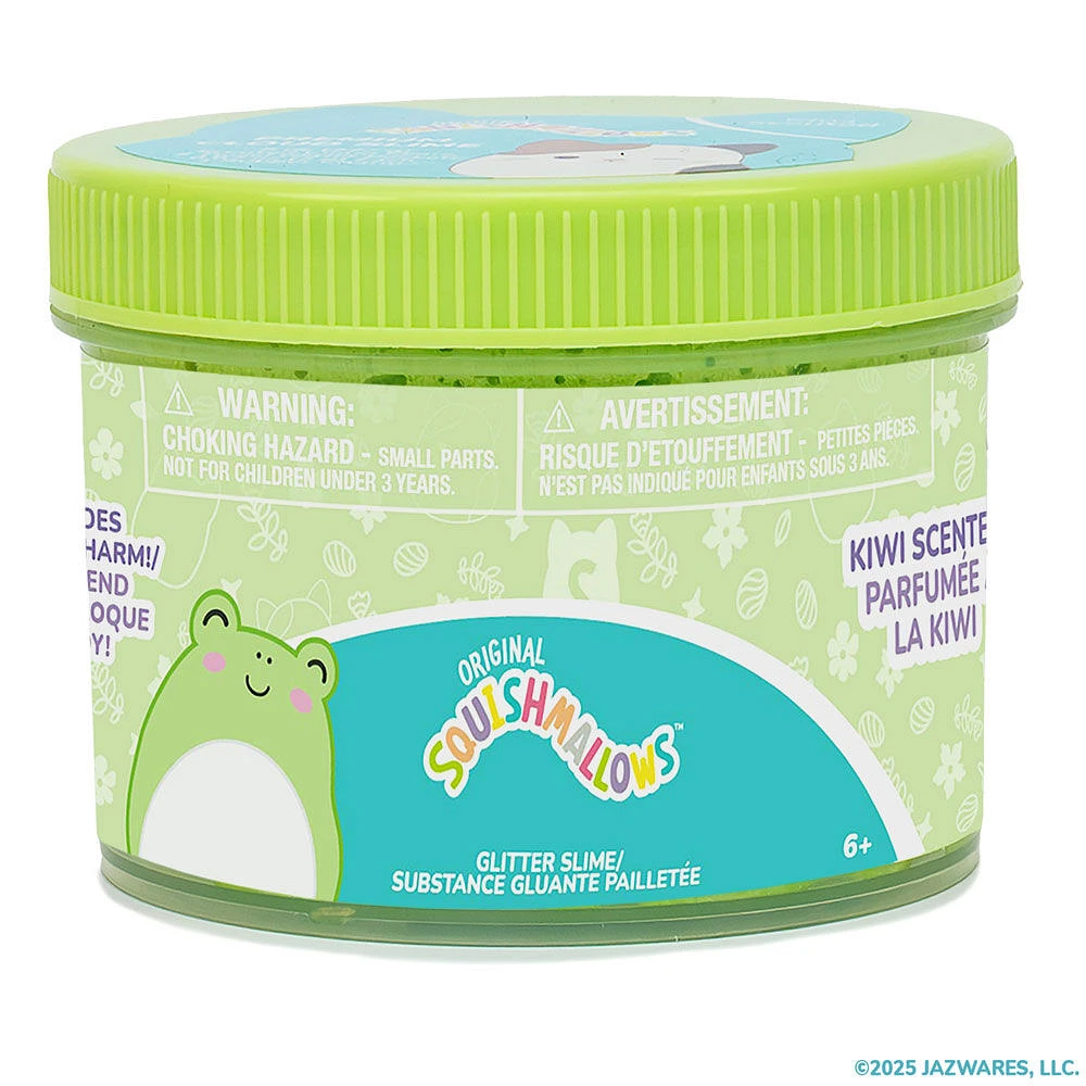 Original Squishmallows Wendy the Frog Cloud Slime, Kiwi Scented