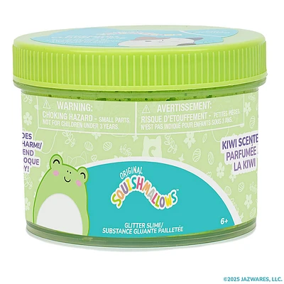 Original Squishmallows Wendy the Frog Cloud Slime, Kiwi Scented