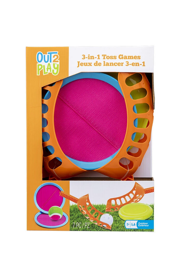 O2P 3 In 1 Toss Games