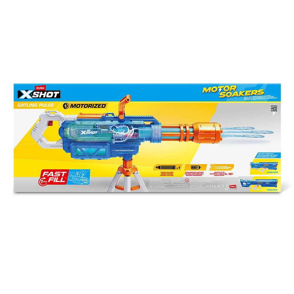 XSHOT Water Gatling Motor Soaker par ZURU.