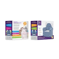 Little Loungers Kids Plush Chair