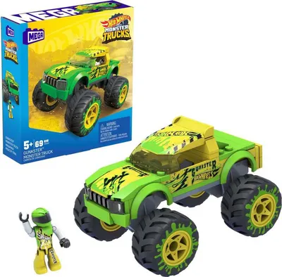 Hot Wheels Mega Construx Mega Wrex Monster Truck