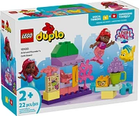 LEGO DUPLO Disney Ariel and Flounder's Café Stand, The Little Mermaid Toys, Kids Learning Toy, 10420