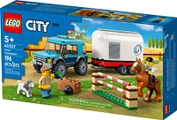 LEGO City Le transport du cheval 60327 Ensemble de construction (196 pièces)