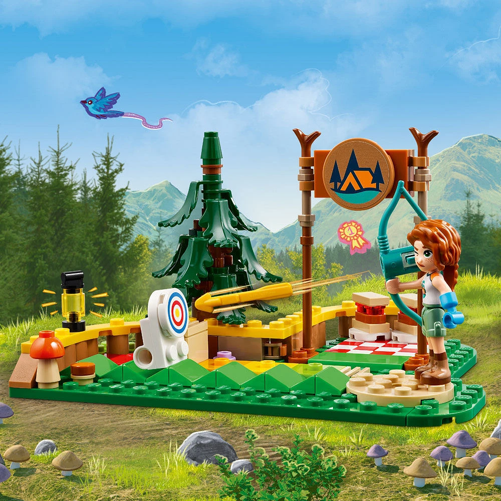 LEGO Friends Adventure Camp Archery Range, Imaginative Role-Play Building Toy for Kids 42622