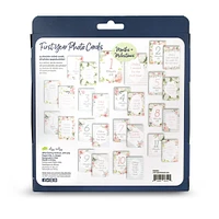 Itzy Ritzy Milestone Cards - Floral - English Edition