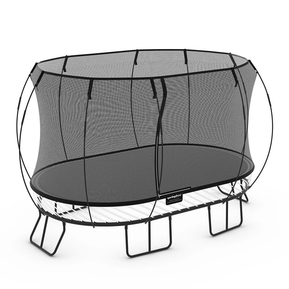 O92 Large Oval Trampoline 8X13