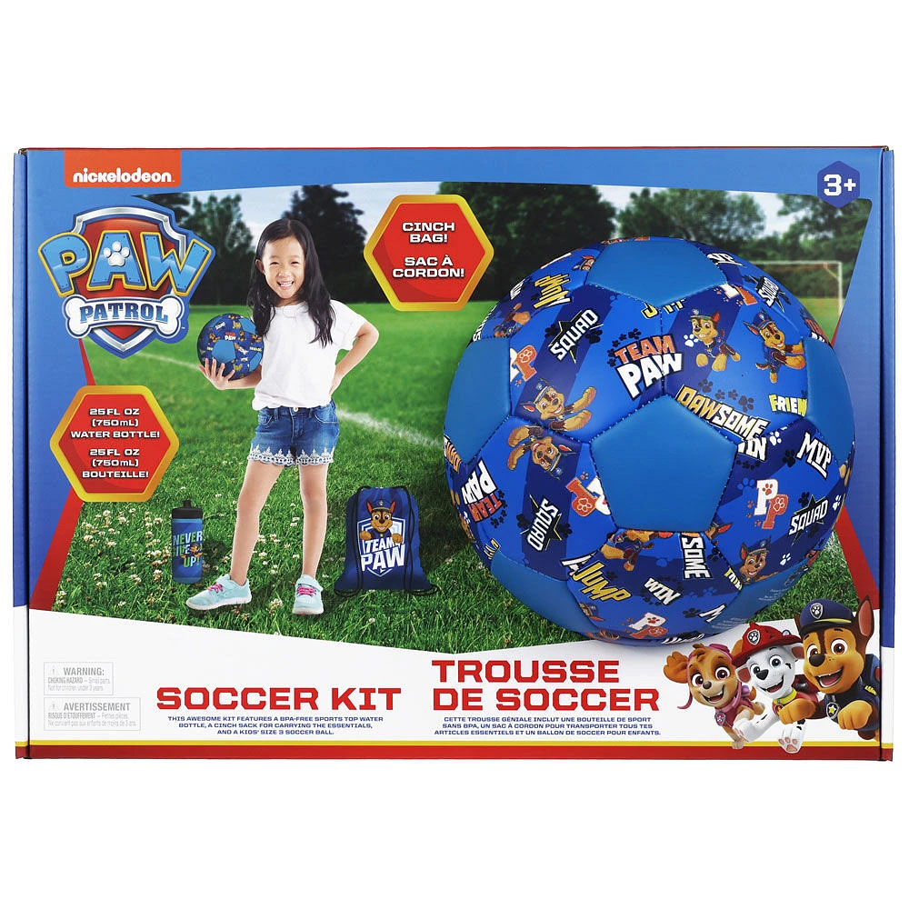 Trousse de soccer Pat' Patrouille Never Give Up