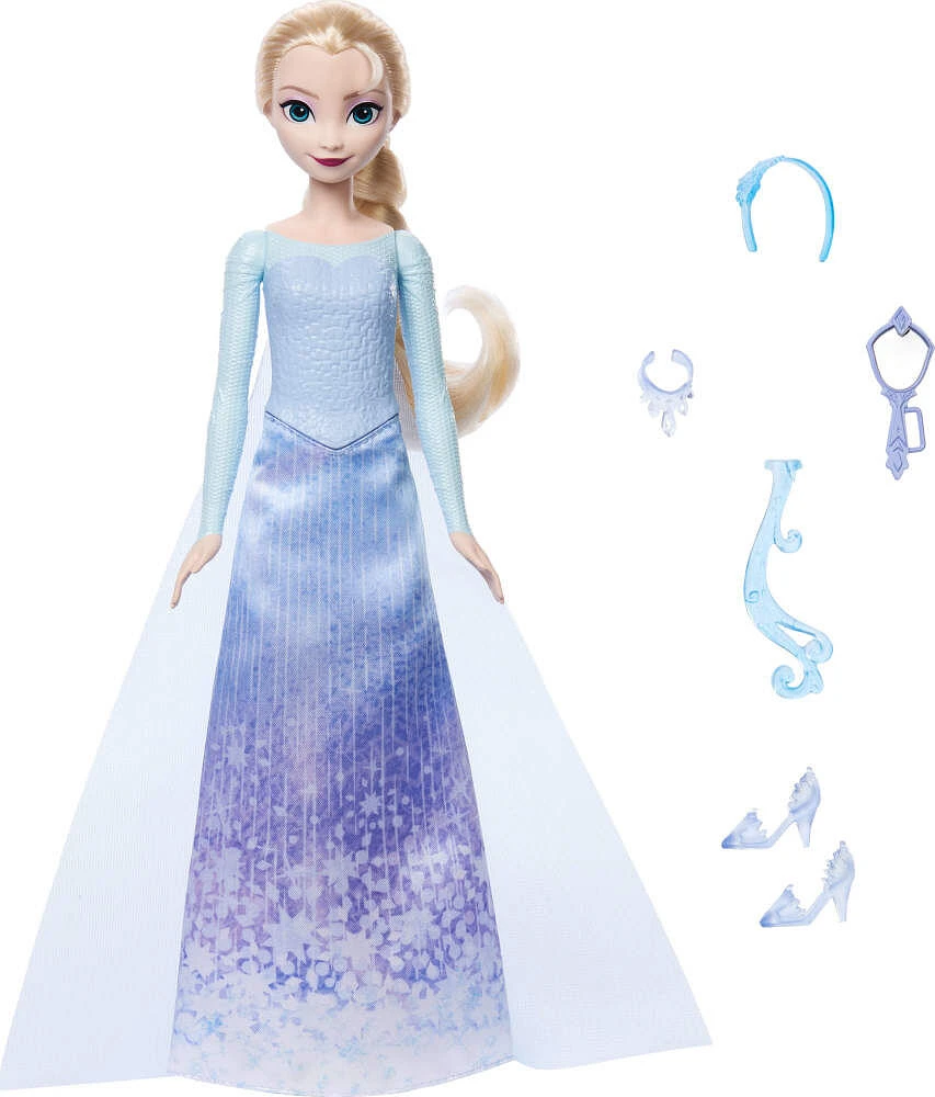 Disney La Reine des Neiges SPIN & Reveal Poupée mode Elsa