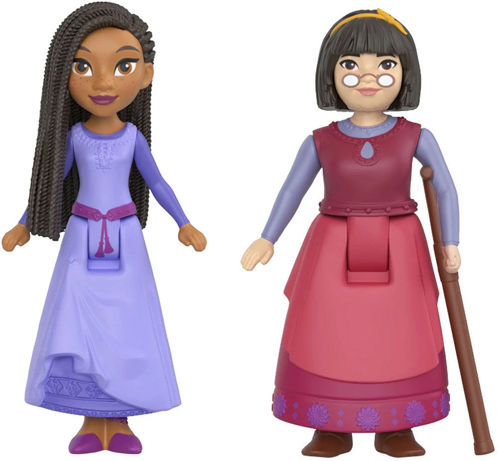 Disney - Wish - Coffret de mini-personnages - Royaume de Rosas - Notre exclusivité