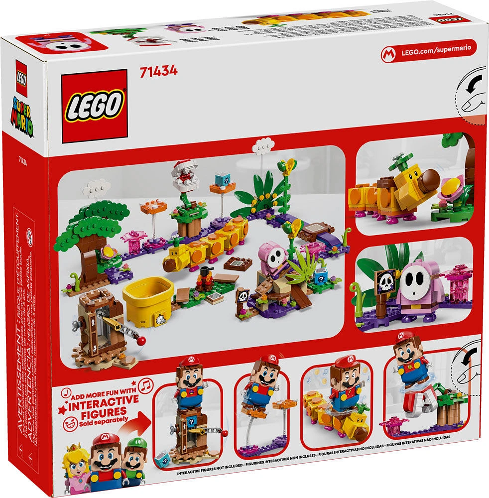 Jouet de Wiggler LEGO Super Mario Ensemble de créateur Jungle pimentée 71434