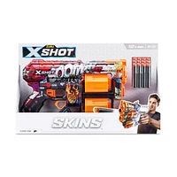 X-Shot Skins Dread Dart Blaster - Boom (12 fléchettes) par ZURU