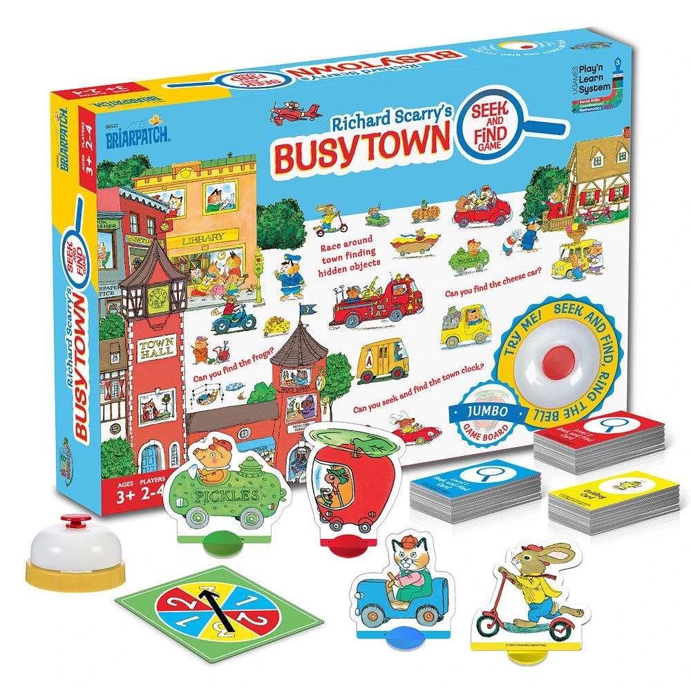 Jeu Cherche Et Trouve Richard Scarry Busytown - Édition anglaise