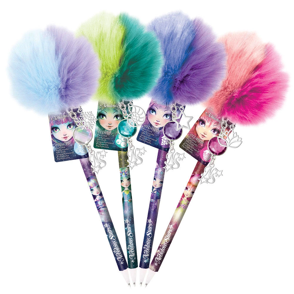 Nebulous Stars - Scented PomPom pen