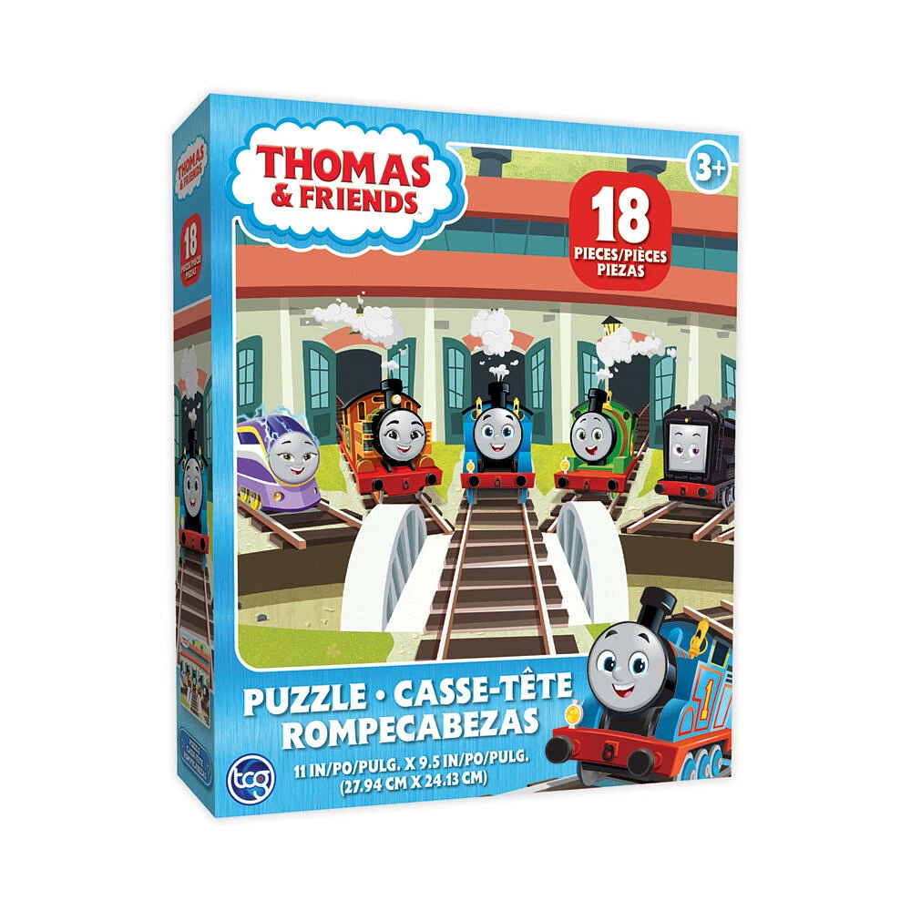 SureLox Kids Puzzles - Thomas and Friends - 18 Pieces - English Edition