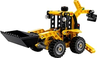 LEGO Technic Backhoe Loader Construction Toy - with Usable Back Digger, Scoop, & Outriggers - 42197