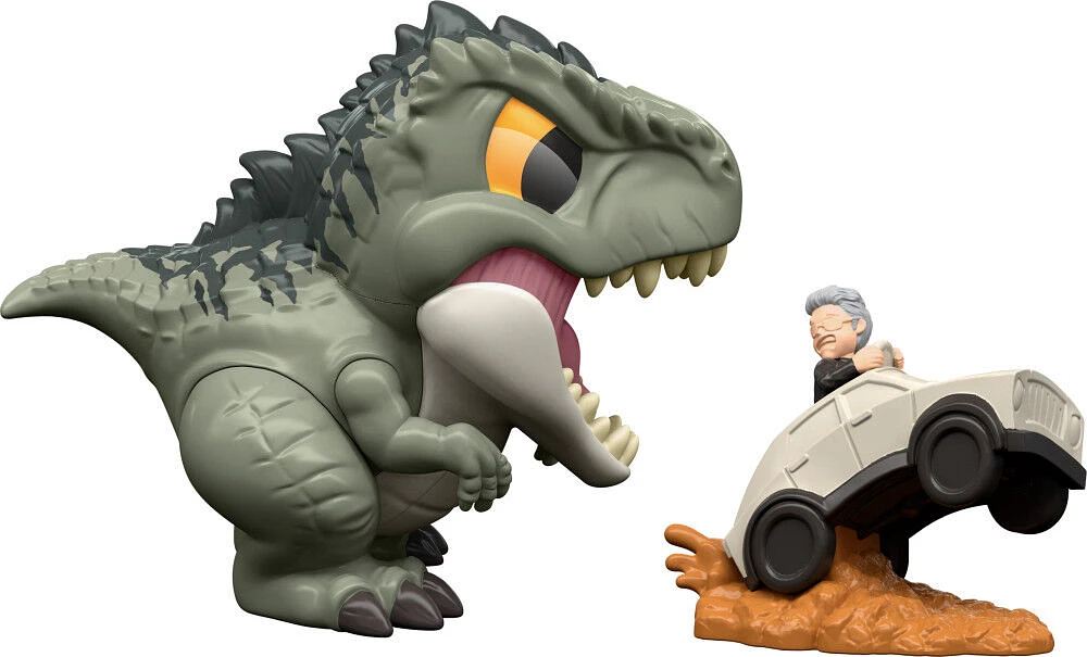 Jurassic World Bite Club Figurine Giganotosaure, de collection